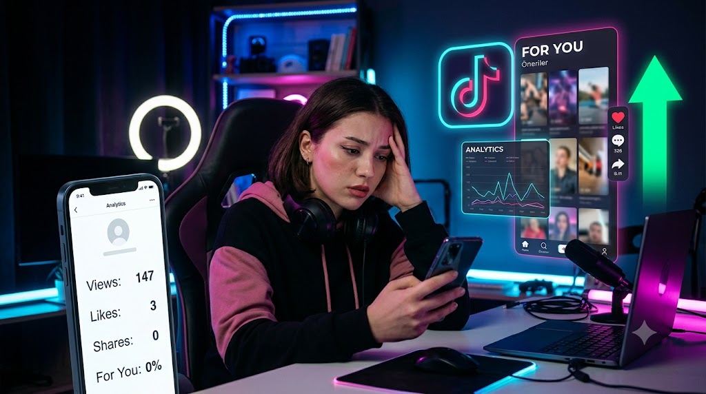 TikTok Hesabı Neden Keşfete Düşmez?