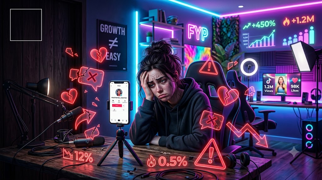 TikTok'ta Başarısız Olmanızın Sebebi Algoritma Değil! İşte Büyümenizi Engelleyen 12 Büyük Hata